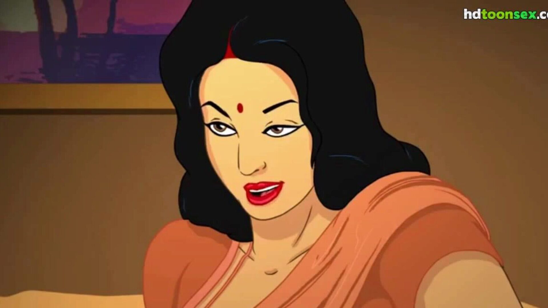 marathi indische sexy moeder toon animatie
