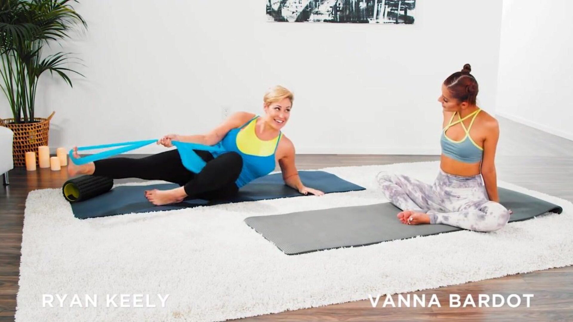 mommysgirl vanna bardot has a hardcore fingering training yoga with hot milf ryan keely