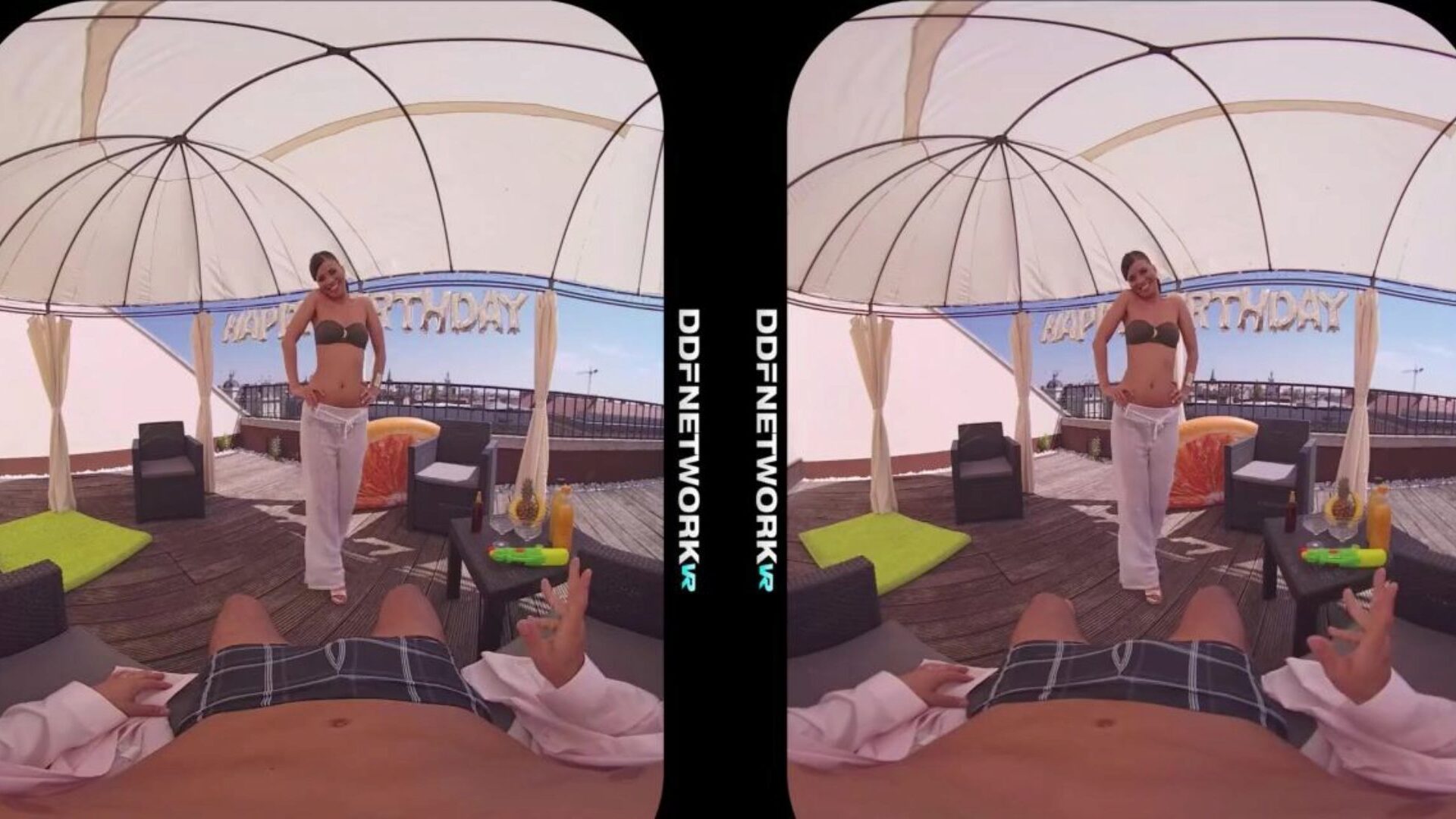 פנטזיות קבאנה סקסיות לחלוטין מתגשמות עם אהבת ויקי דוגמנית VR